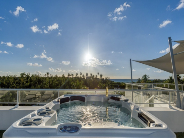 St. Martin luxury Five Bedroom Vacation Rental Villa Pool Sea Views