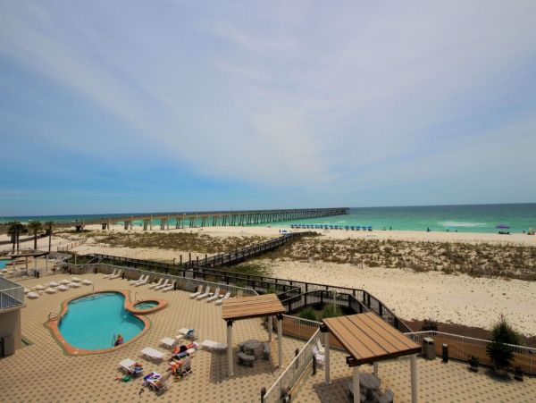 Navarre Beach Vacation Rental - Gulf Front Condo with Pool & Beach Service