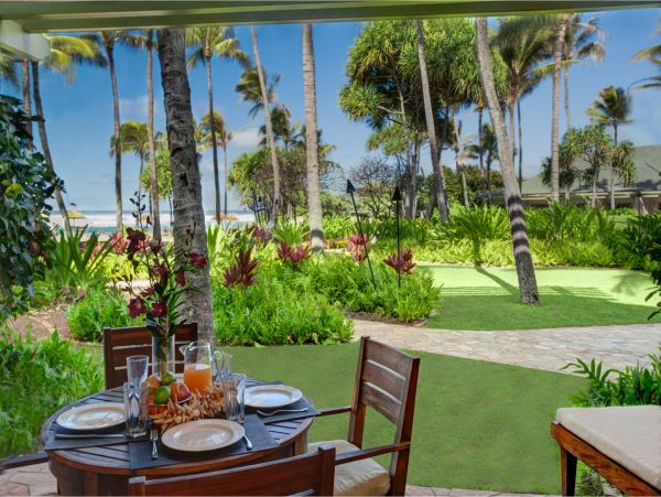 Oahu Three Bedroom Rental Pool Views Ocean, Beach