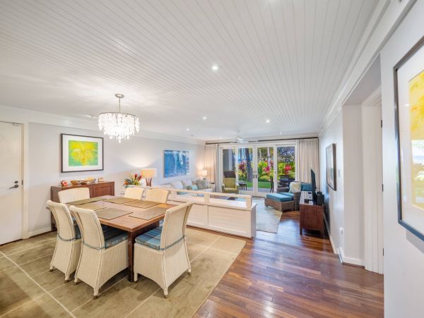 Oahu Three Bedroom Rental Pool Views Ocean, Beach