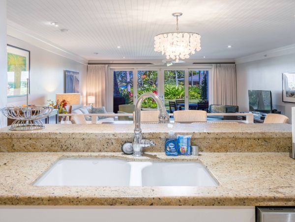 Oahu Three Bedroom Rental Pool Views Ocean, Beach