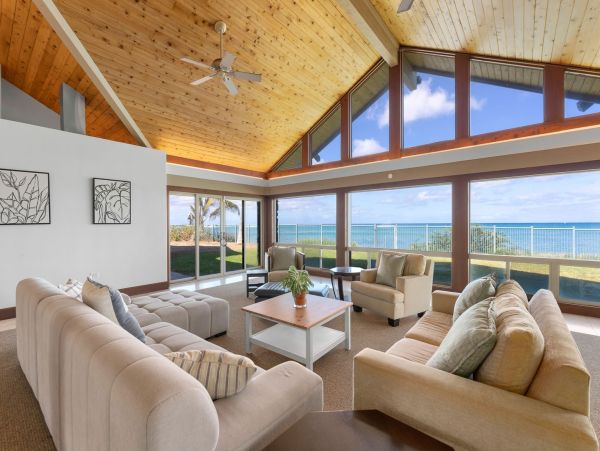 Waianae Beachfront Monthly Rental – Authentic Oahu Vacation Estate