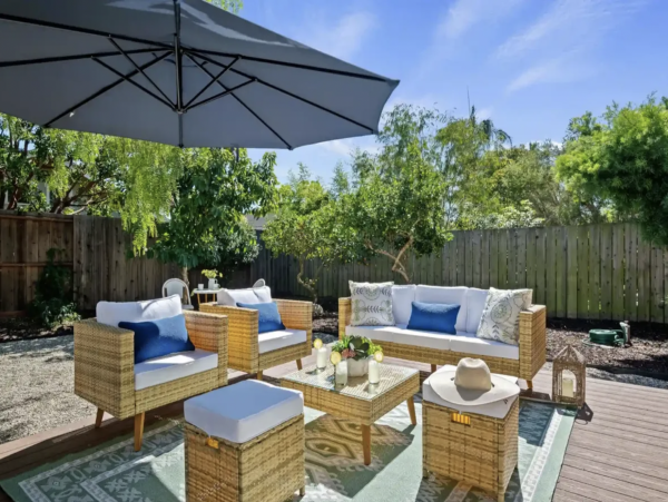 Santa Barbara Five Bedroom Vacation Rental Home Walk to Beach