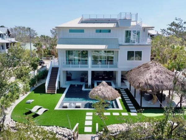 Anna Maria Canal-Front Home with Pool and Rooftop Deck