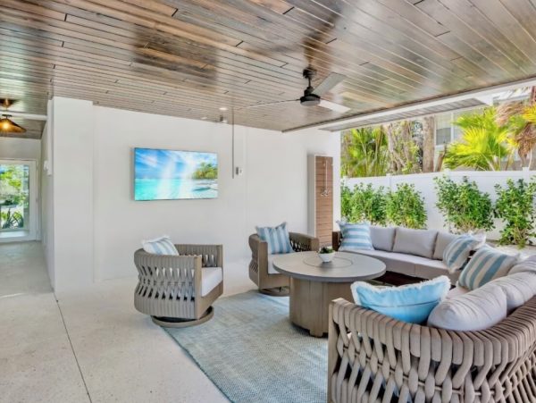 Anna Maria Canal-Front Home with Pool and Rooftop Deck
