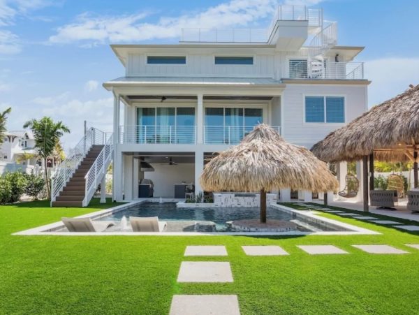 Anna Maria Canal-Front Home with Pool and Rooftop Deck
