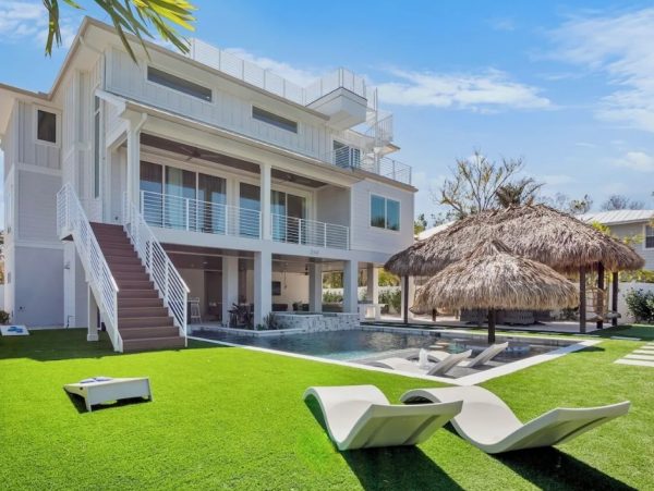 Anna Maria Canal-Front Home with Pool and Rooftop Deck