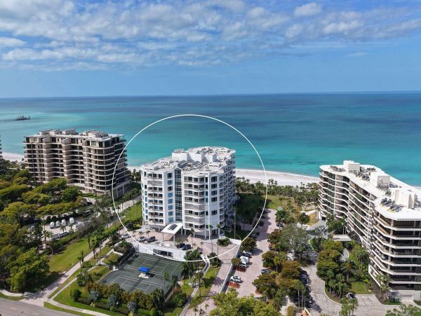 Longboat Key Luxury Two Bedroom plus Den Beachfront Condo New Rental Open For Season!