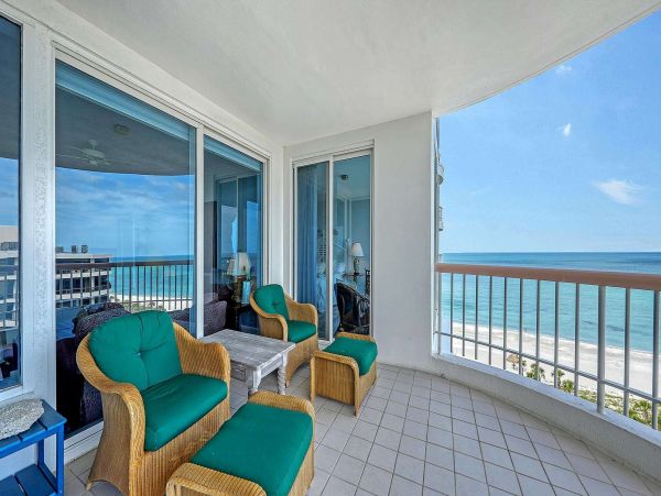 Longboat Key Luxury Two Bedroom plus Den Beachfront Condo New Rental Open For Season!