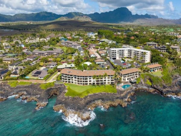 Ocean View Cottage Poipu - Kauai Vacation Rental with A/C