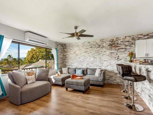 Ocean View Cottage Poipu - Kauai Vacation Rental with A/C