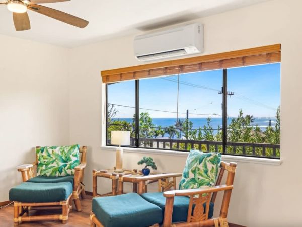 Poipu Vacation Rental with Ocean Views - Kauai Cottage with A/C