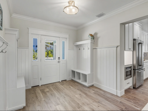 Steps to The Sand Anna Maria Island Gulf Front Vacation Rental Home.