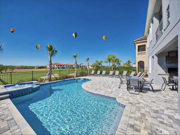 Orlando Vacation Home Private pool Golf Course Views Home Theater 13-Bedrooms
