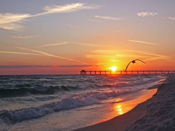 Miramar Beach Three Bedroom Condo with Private Beach Access