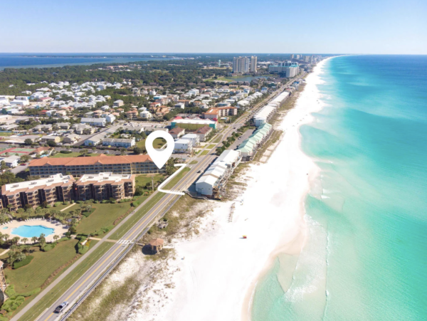 Miramar Beach Three Bedroom Condo with Private Beach Access