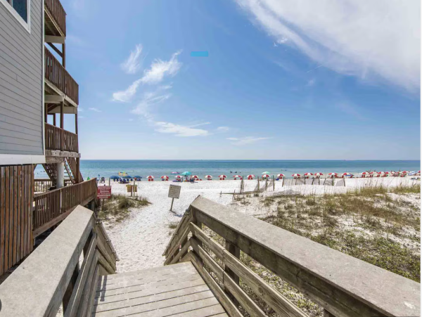 Miramar Beach Three Bedroom Condo with Private Beach Access