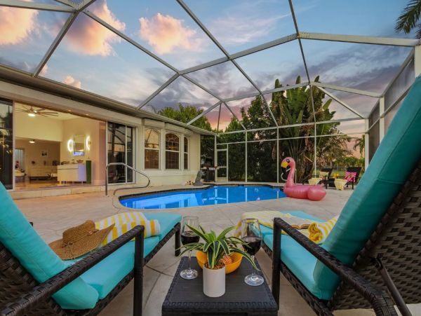Cape Coral Vacation Rental - Luxury Florida Gulf Access Home
