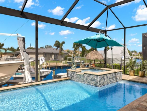 Cape Coral Vacation Rental - Florida Gulf Coast Waterfront Home