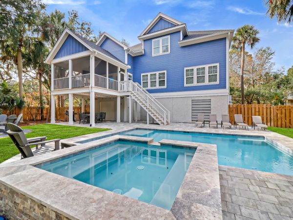 Hilton Head Luxury Vacation Rental - Forest Beach Estate with Pool