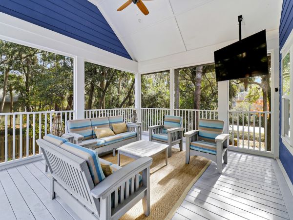 Hilton Head Luxury Vacation Rental - Forest Beach Estate with Pool
