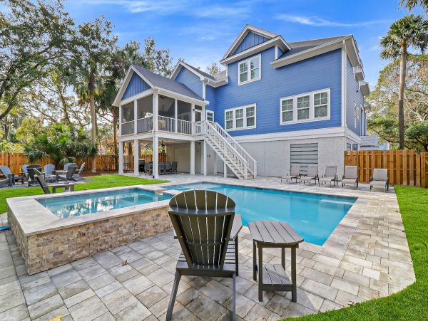 Hilton Head Luxury Vacation Rental - Forest Beach Estate with Pool