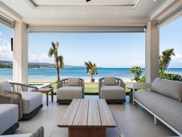 Jamaica Luxury Beachfront Villa - Runaway Bay Vacation Rental- Chef Butler & House Keeper