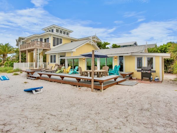 Anna Maria Beachfront Home with Private Pool and Spa
