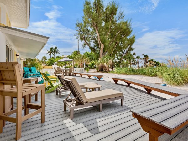 Anna Maria Beachfront Home with Private Pool and Spa