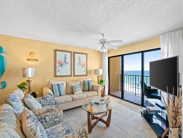 Panama City Beach Beachfront Condo With Gulf Views