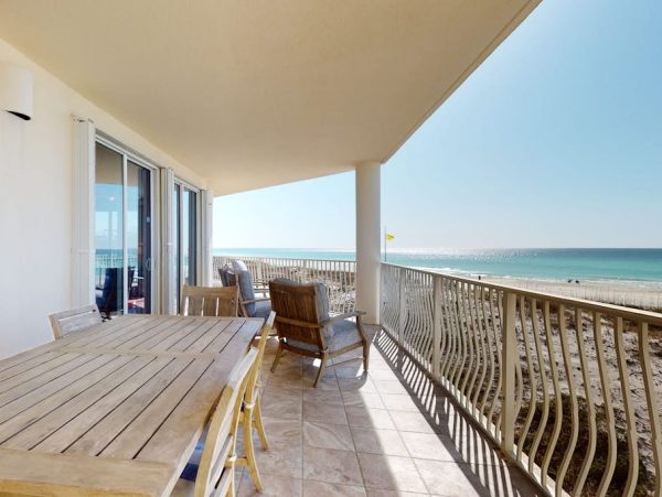 Santa Rosa Beach Oceanfront Condo With Gulf Views And Pool