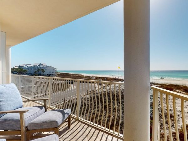 Santa Rosa Beach Oceanfront Condo With Gulf Views And Pool
