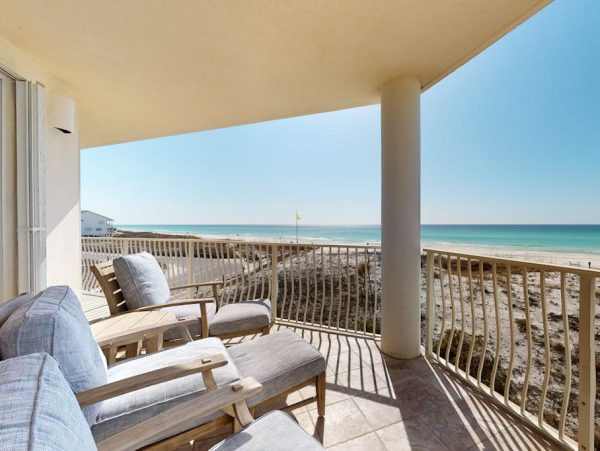 Santa Rosa Beach Oceanfront Condo With Gulf Views And Pool