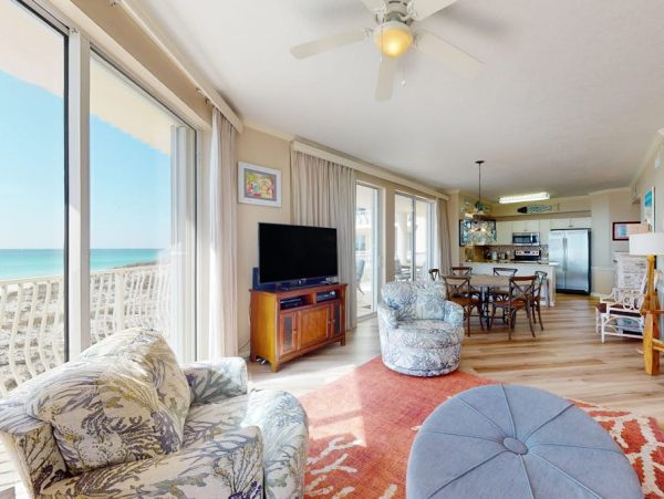 Santa Rosa Beach Oceanfront Condo With Gulf Views And Pool