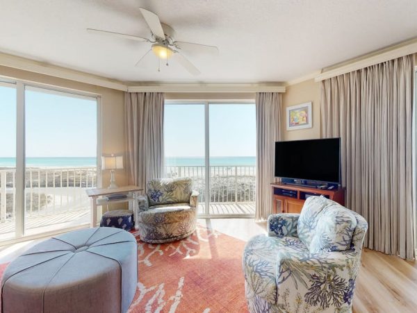 Santa Rosa Beach Oceanfront Condo With Gulf Views And Pool