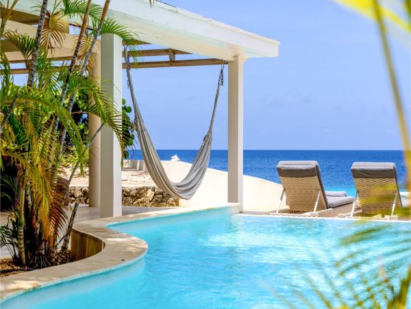 Bonaire Oceanfront Villa With Private Pool And Beach