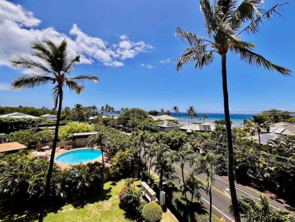 Puako Top-Floor Three Bedroom Penthouse Pool Ocean Views - Beachfront Best Island Snorkeling