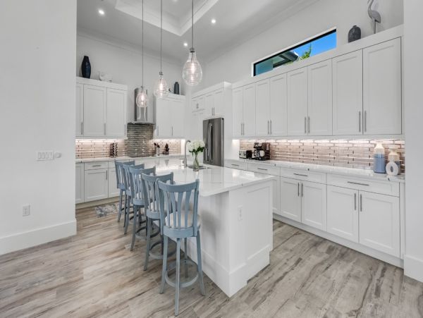 Marco Island Waterfront Home with Heated Pool