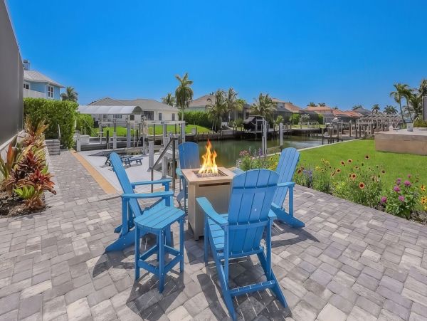 Marco Island Waterfront Home with Heated Pool