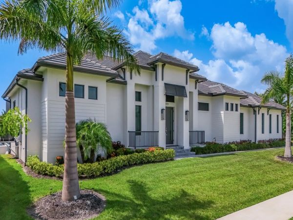 Marco Island Waterfront Home with Heated Pool
