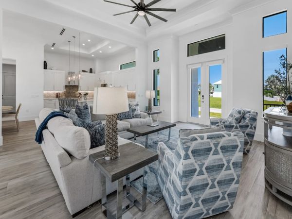 Marco Island Waterfront Home with Heated Pool