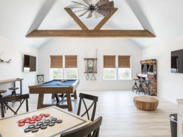 Beachfront Outer Banks Beach House with Private Pool Views & Movie Theatre
