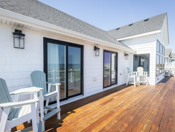 Beachfront Outer Banks Beach House with Private Pool Views & Movie Theatre