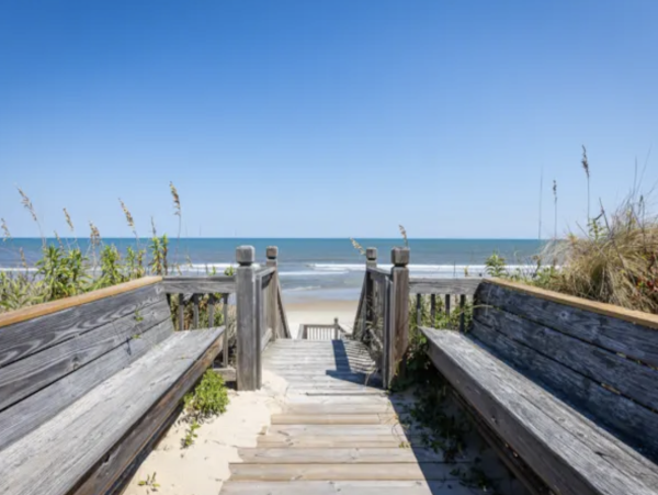 Beachfront Outer Banks Beach House with Private Pool Views & Movie Theatre