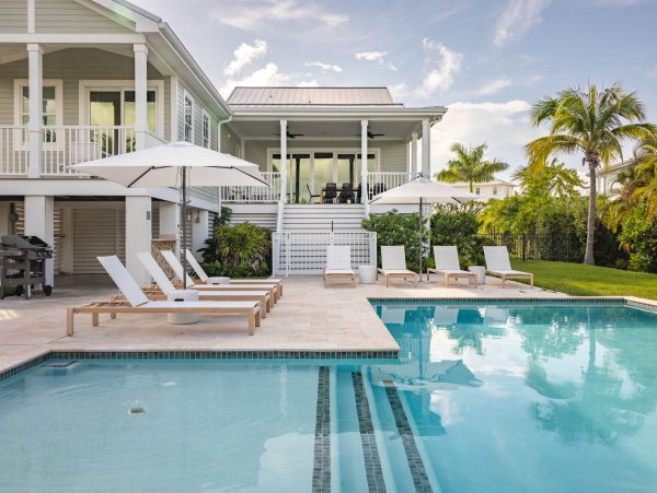 Florida Keys Waterfront Vacation Rental Luxury Home with Pool & Dock