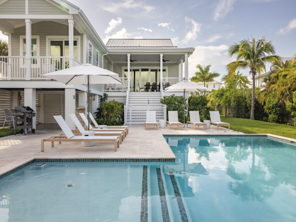 Florida Keys Waterfront Vacation Rental Luxury Home with Pool & Dock
