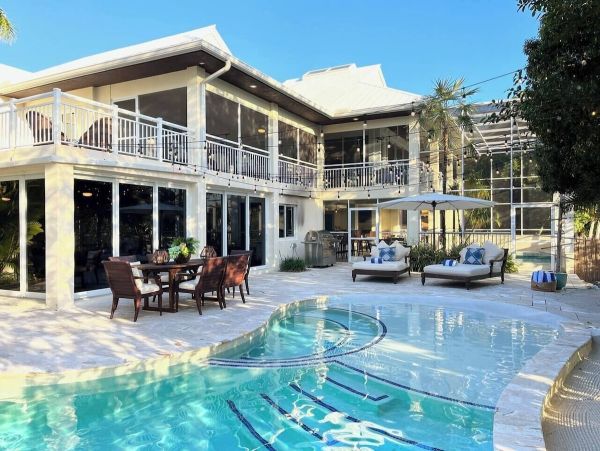 Private Beach Retreat With Three Pools in Marathon