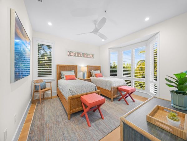 Gulf-Front Four-Bedroom Home With Pool in Captiva