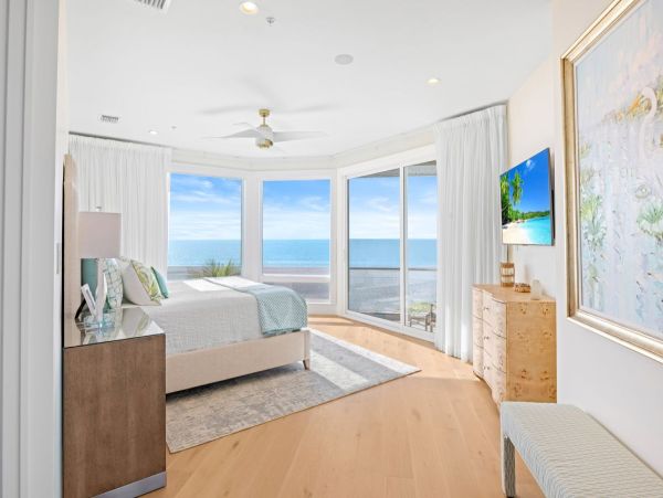 Gulf-Front Four-Bedroom Home With Pool in Captiva