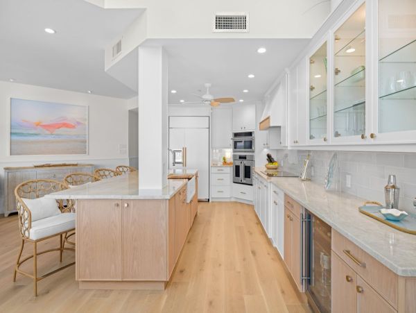 Gulf-Front Four-Bedroom Home With Pool in Captiva